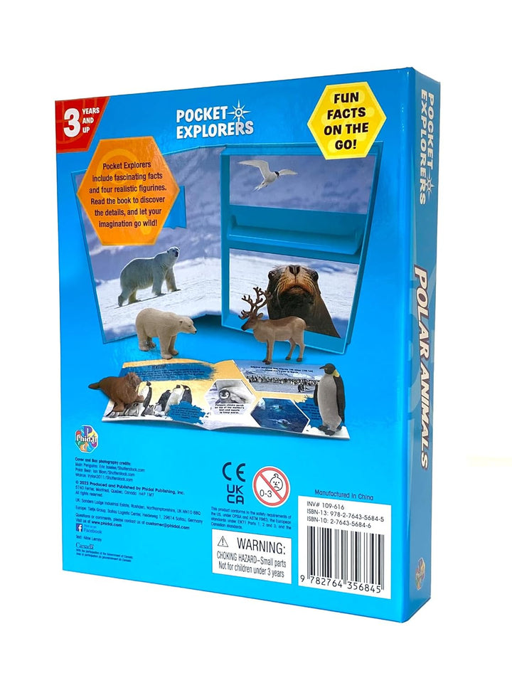 Libro Interactivo 2 En 1 Figuras Animales Polares Niños