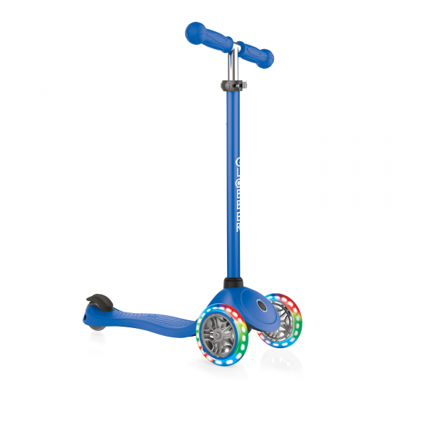 Patineta Infantil Globber Primo Luces Led 3 Ruedas Niños