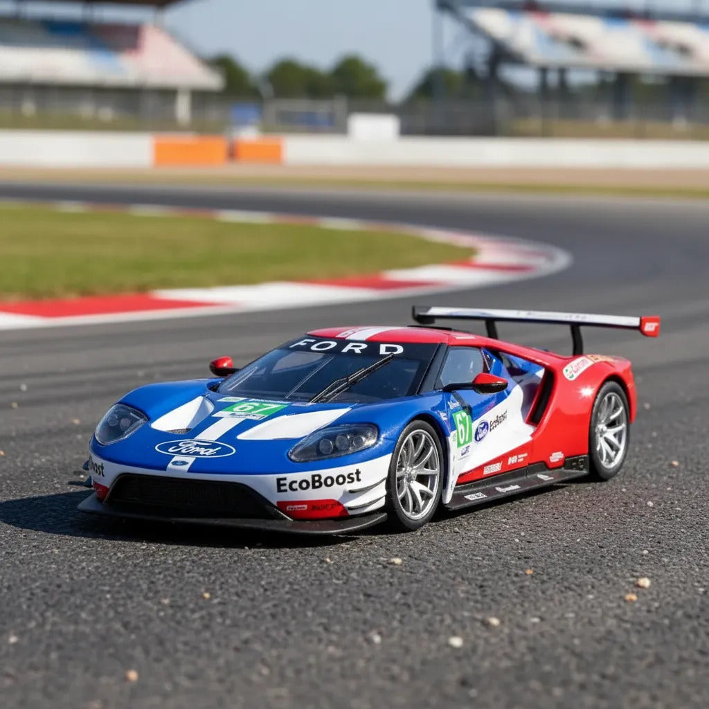Carro Coleccionable 1/32 Race Ford Gt Race Car