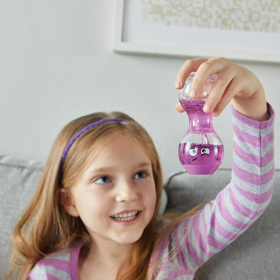 Juego Botellas Sensoriales Emocionales Para Niños