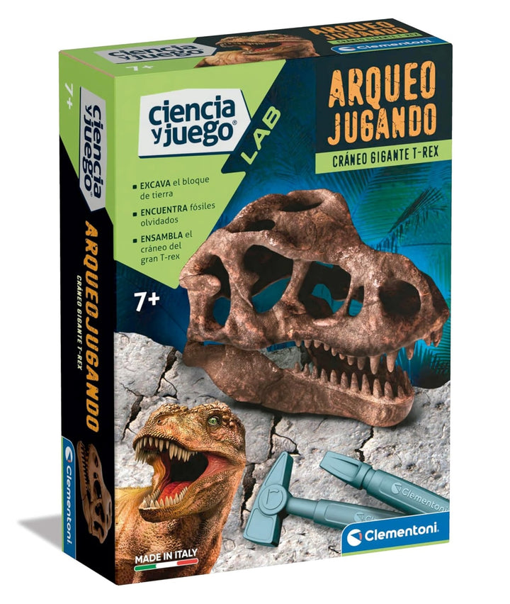 Juego Cráneo Gigante T-rex Para Niños