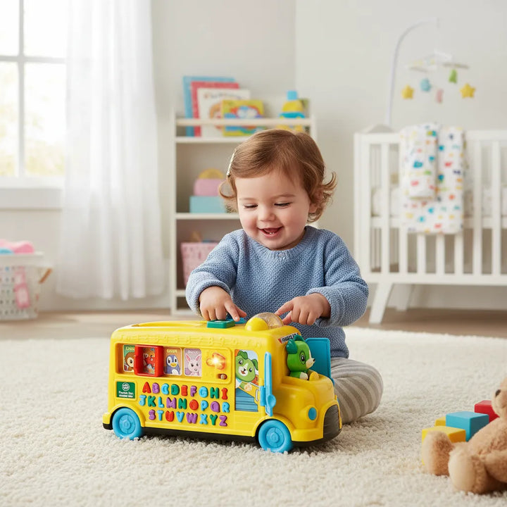 Juego Autobús Educativo Letras Y Animal Niños