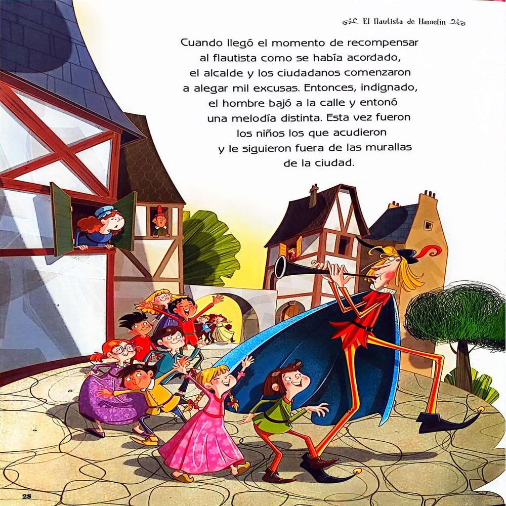 Libro Infantil Los Más Bellos Cuentos De Grimm niños