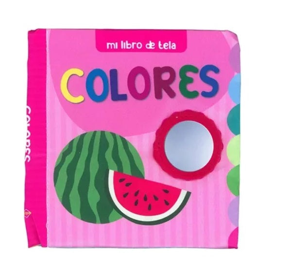 Mi Primer Libro De Tela Colores Para Bebés