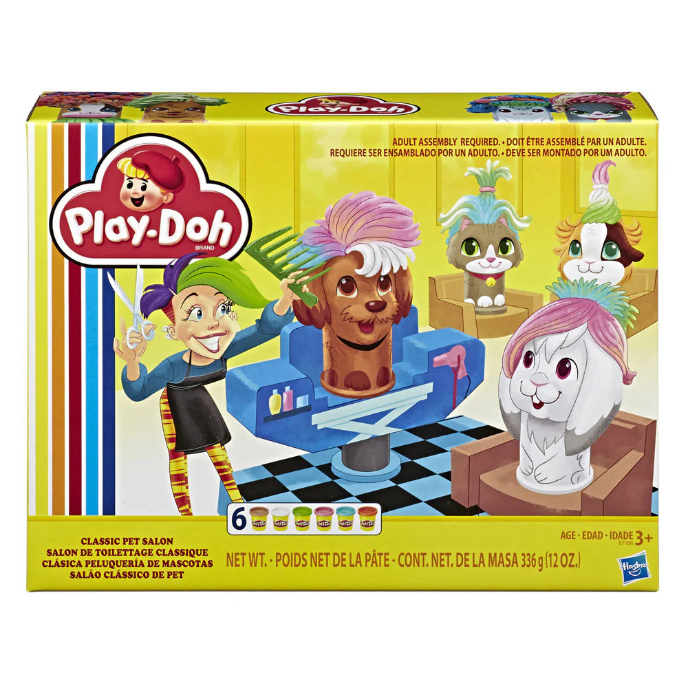Juego Play-doh Salón De Mascotas Para Niños