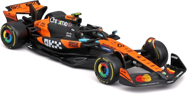 Carro Escala Race Formula Mclaren Mcl39 Norris 4