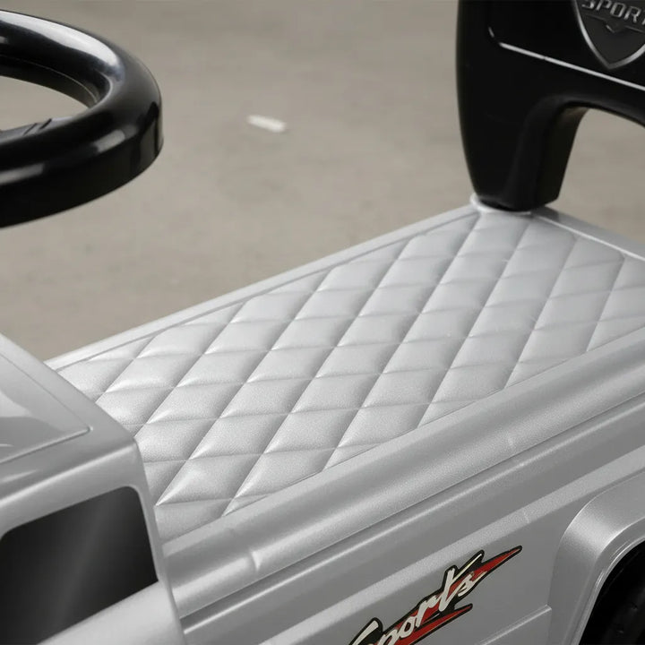 Carros Montable Con Bocina gris Para Niños