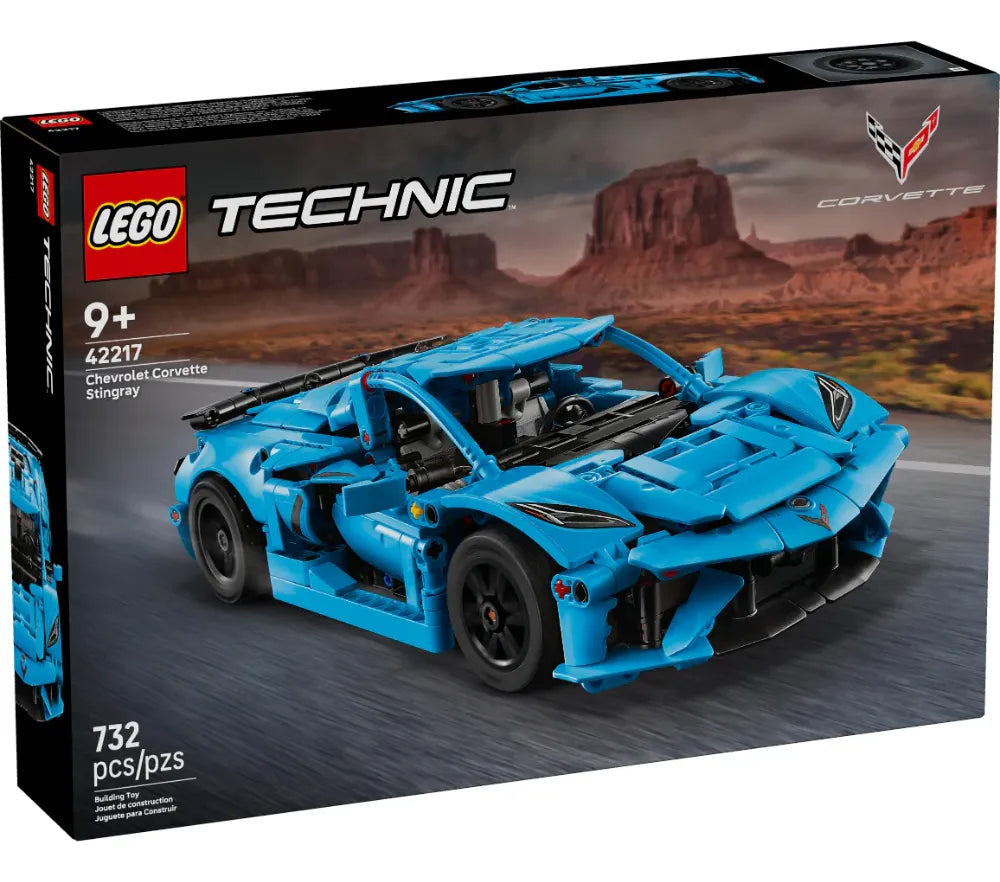 Lego Carro Chevrolet Corvette Stingray Azul