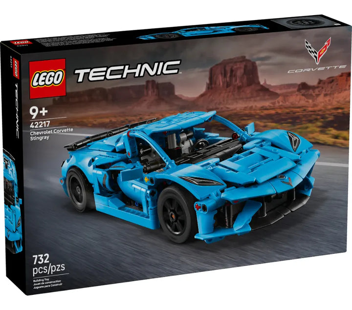Lego Carro Chevrolet Corvette Stingray Azul