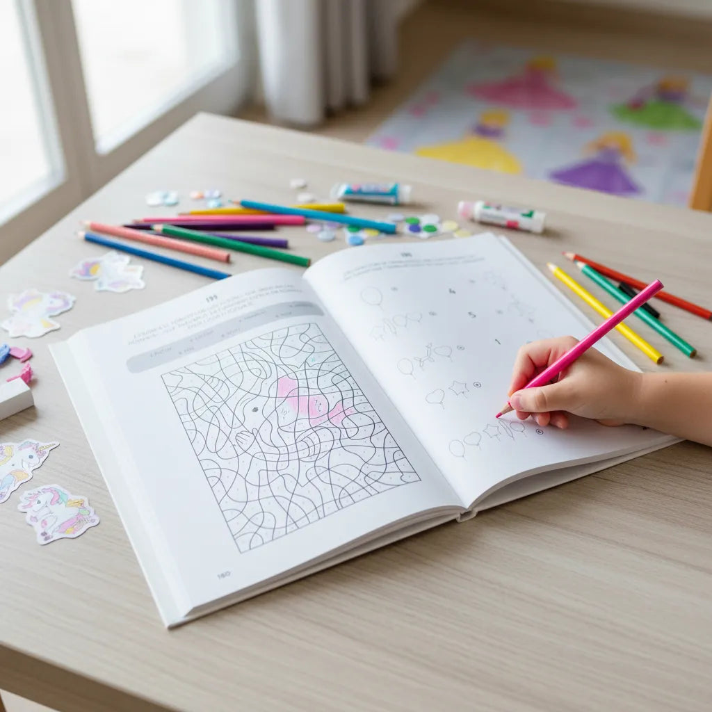 Libro 365 Actividades Pricesas Y Unicornios Niños
