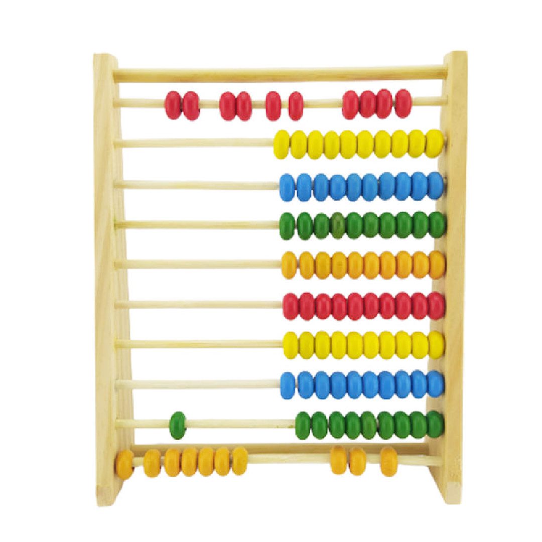 Juego De Mesa Ábaco Magnético En Madera 2 En 1 Para Niños