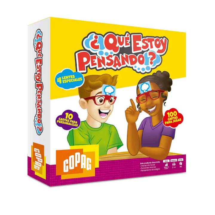 Juego De Mesa ¿Qué Estoy Pensando? Para Niños