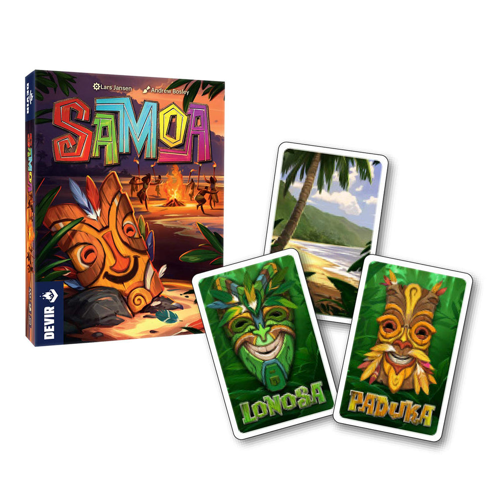 Juego De Mesa Samoa Estrategia  Adultos Niños