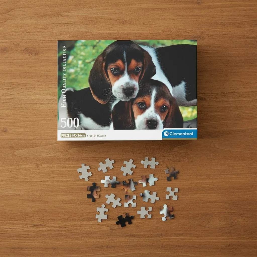 Rompecabezas 500 Piezas Cachorros Clementoni Adultos