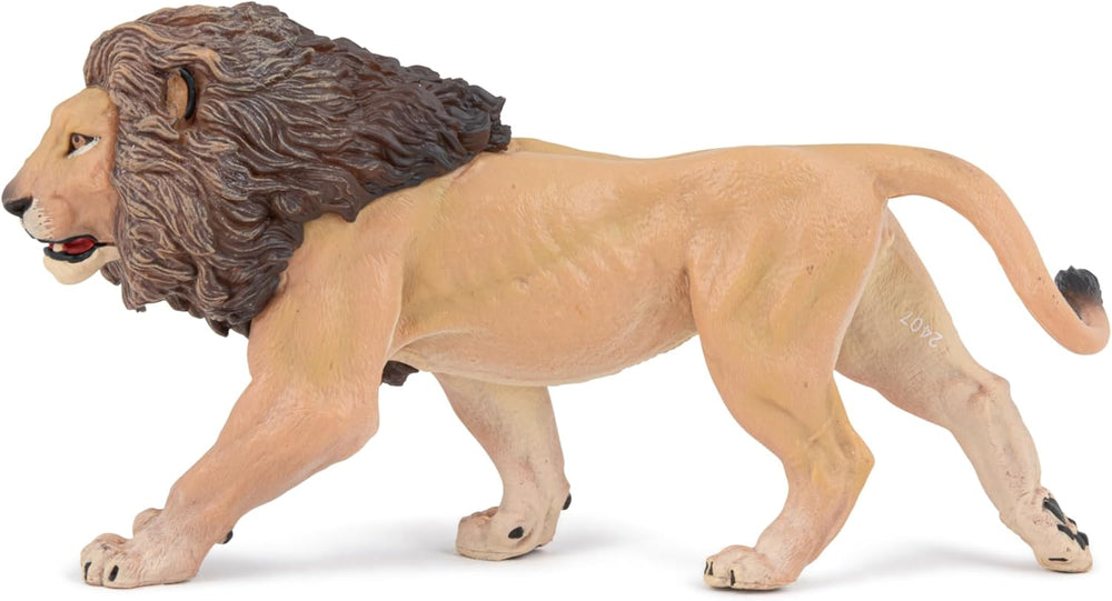 Figura León Africano Pintada A Mano papo
