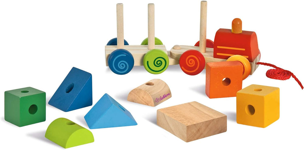 Juguete Interactivo Tren De Madera Con Sonido