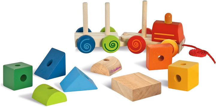 Juguete Interactivo Tren De Madera Con Sonido