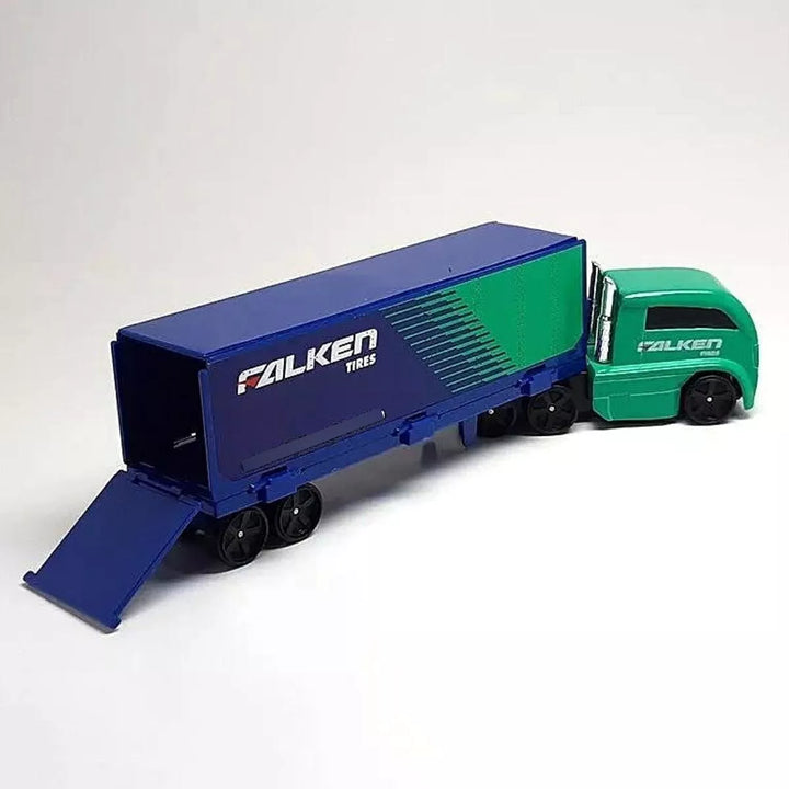 Camión Highway Hauler Falken Tires Escala 1:18 Maisto