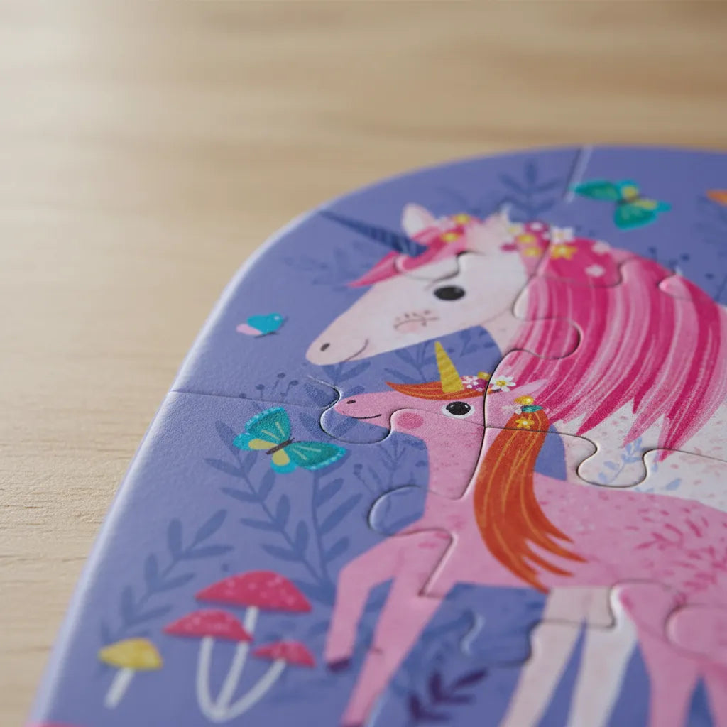 Rompecabezas 12 piezas Unicornio mágico
