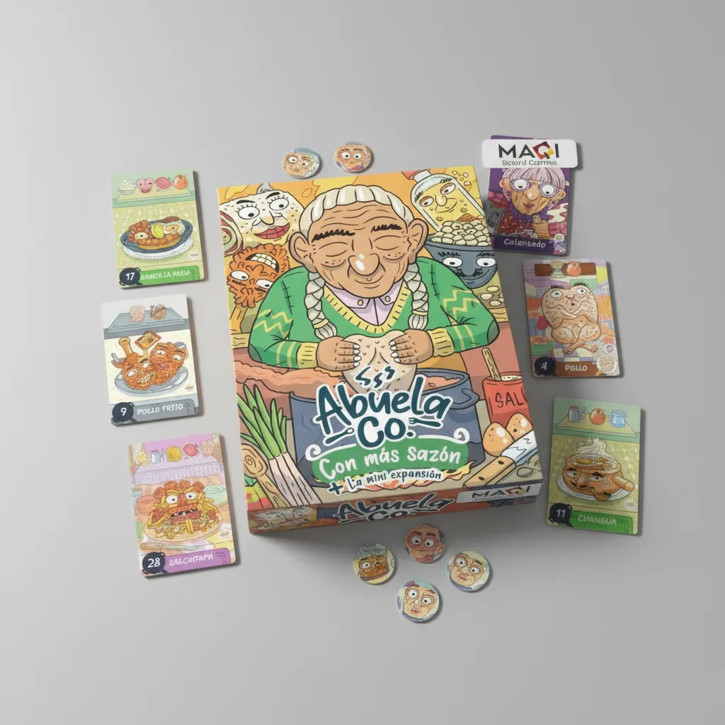 Juego De Mesa Abuela Co Y Mini Expansion