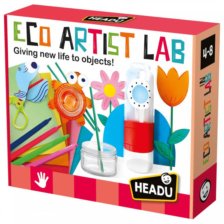 Juego Creativo Eco-artístico Materiales Reciclados Niños