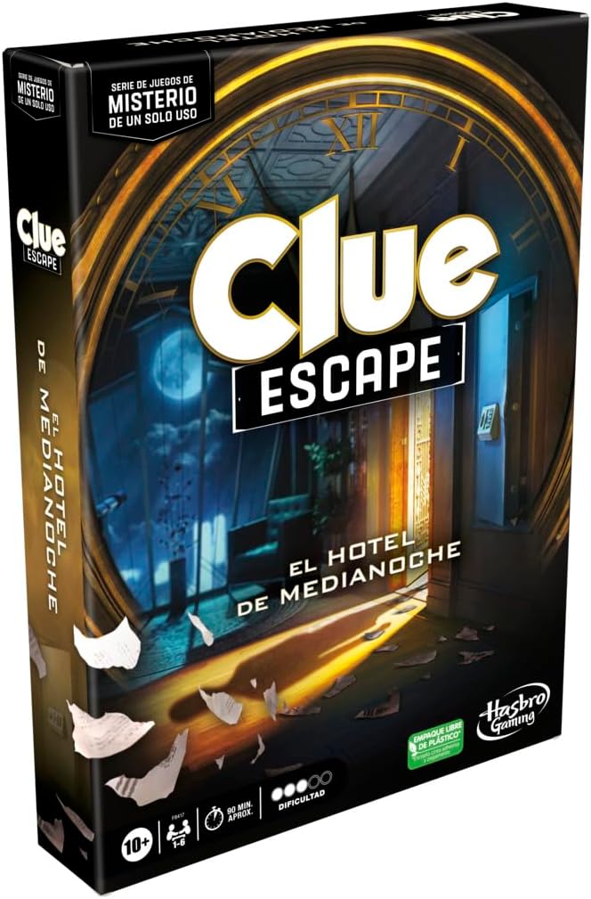 Juego De Mesa Clue Escape El Hotel De Medianoche  adultos