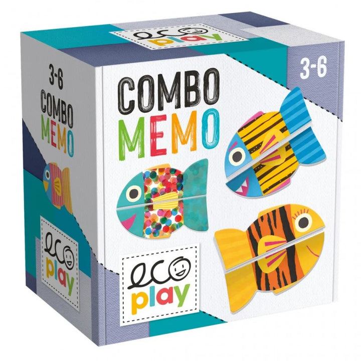 Rompecabezas Combo Memo Ecoplay Para Niños