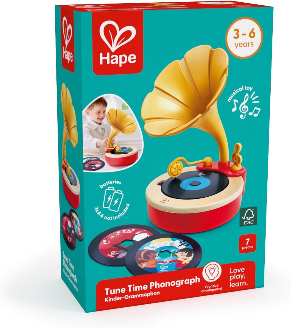 Juguete Didáctico Fonógrafo 7 Piezas Para Niños