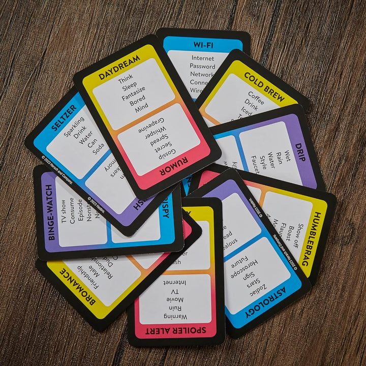 Juego De Mesa Adivinanza Taboo Clásico  Familia