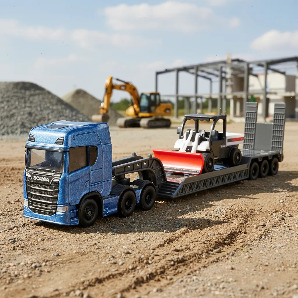 Camión A Escala Grúa Scania 770 S Volvo