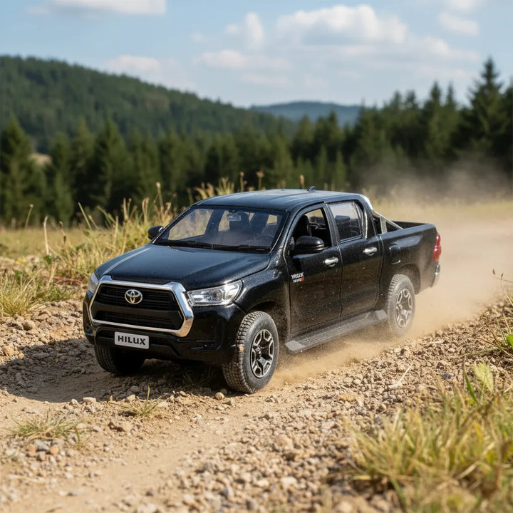 Carro Coleccionable Bburago 1/24 Se Toyota Hilux Negro