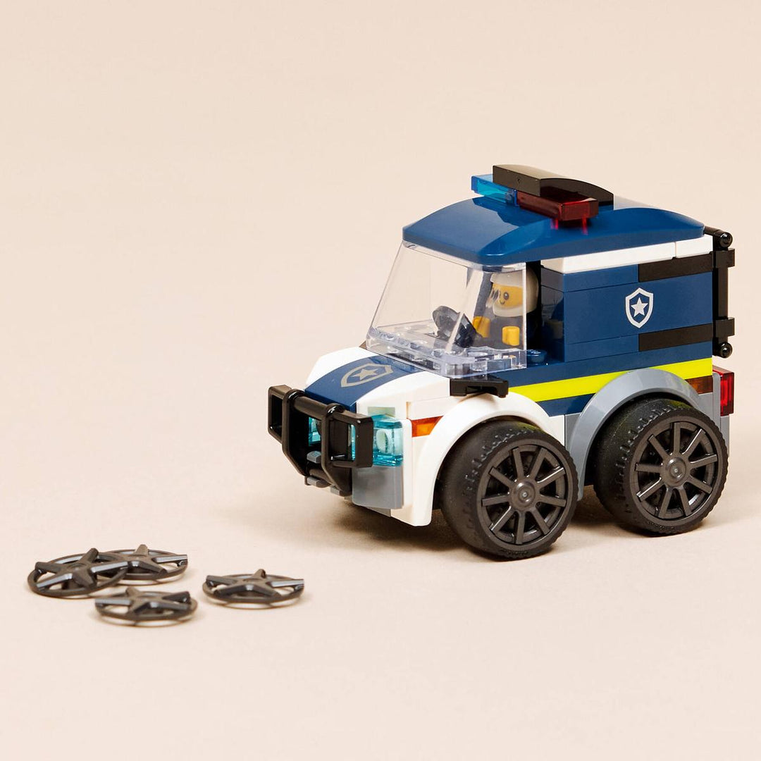 Juego Construcción Lego Original Camión Policía 71 Piezas