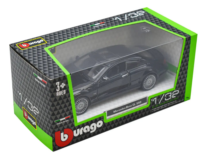 Carro Coleccionable A Escala 1/32 Mercedes-benz Cl550 Negro