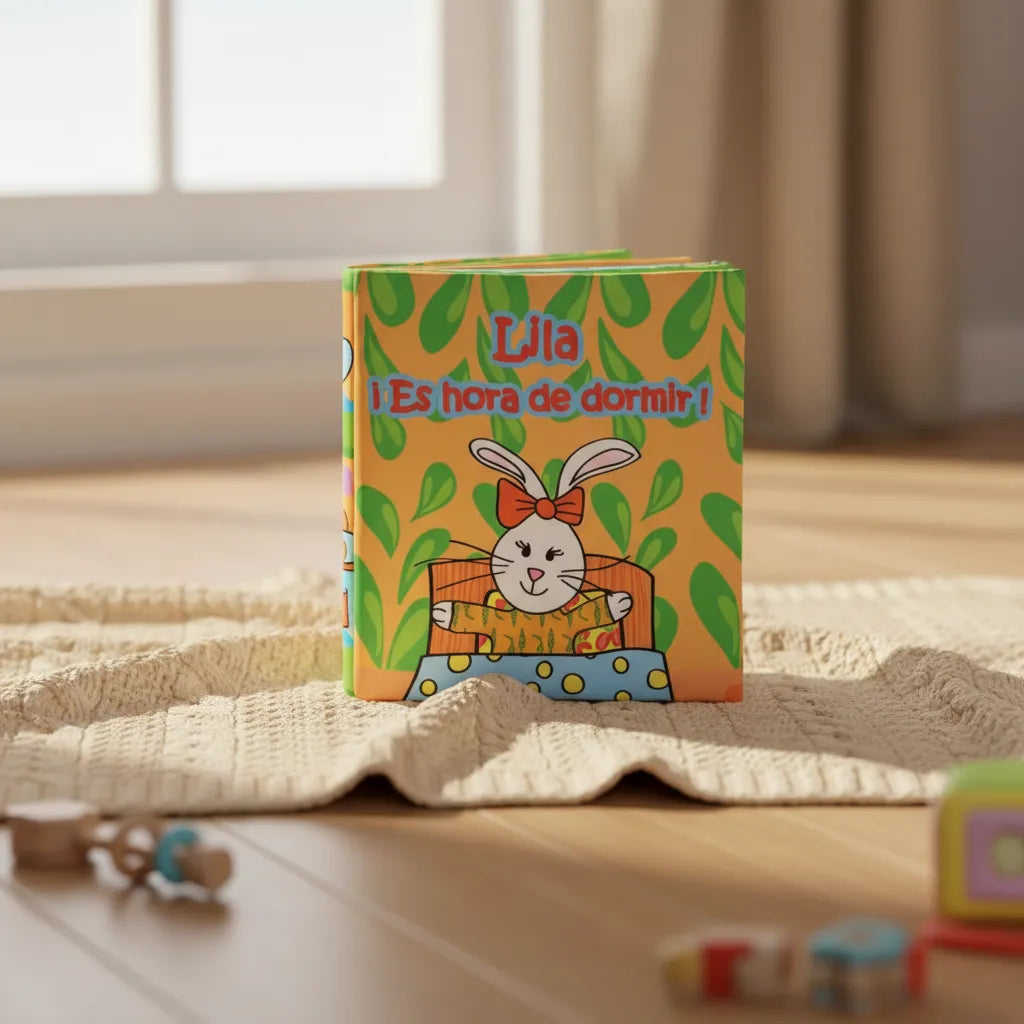 Libro De Tela Para Bebe Hora De Dormir