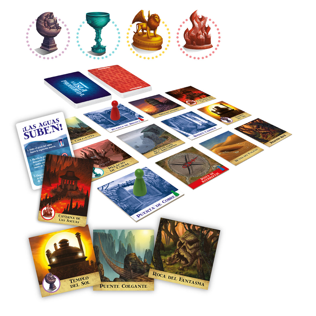 Juego De Mesa La Isla Prohibida Estrategia Roles