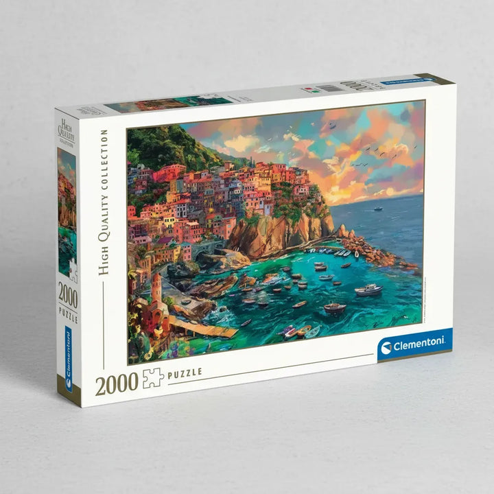 Rompecabezas 2000 Piezas Painted Manarola Clementoni
