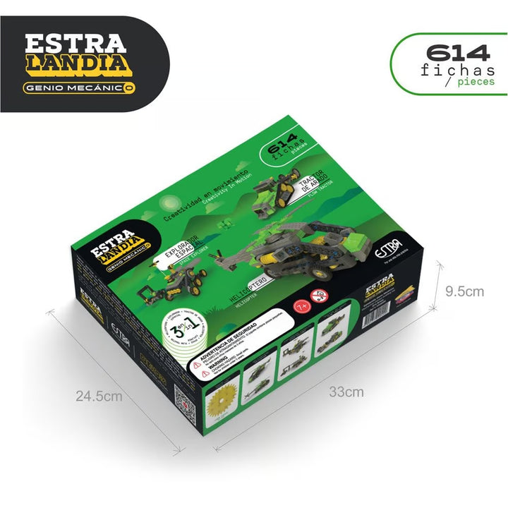 Set De Construcción Estralandia Mecánico Niños