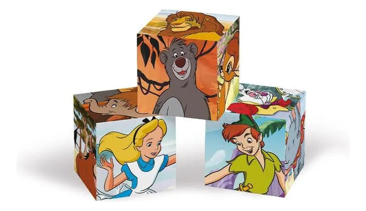 Rompecabezas Cubos Disney Classics Clementoni Para Niños