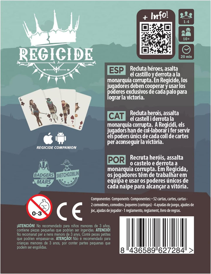 Regicide Juego De Mesa Estrategia Rol Adultos