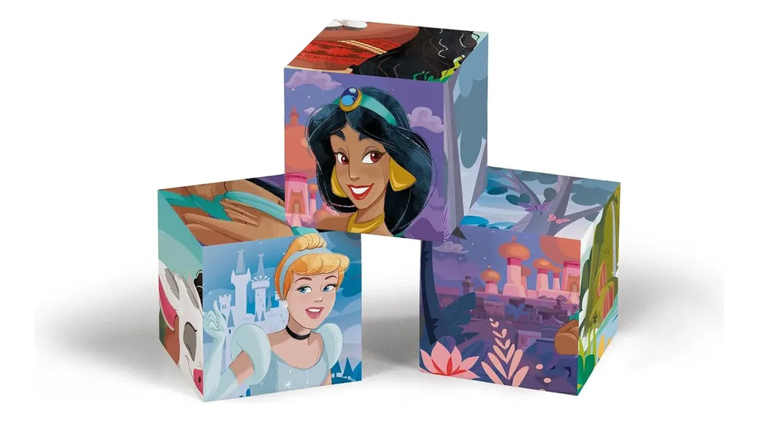 Rompecabezas Cubos Princesas Disney Clementoni Para Niños