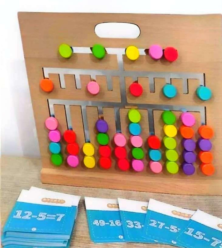 Tablero Didactivo De Operaciones Matematicas Madera