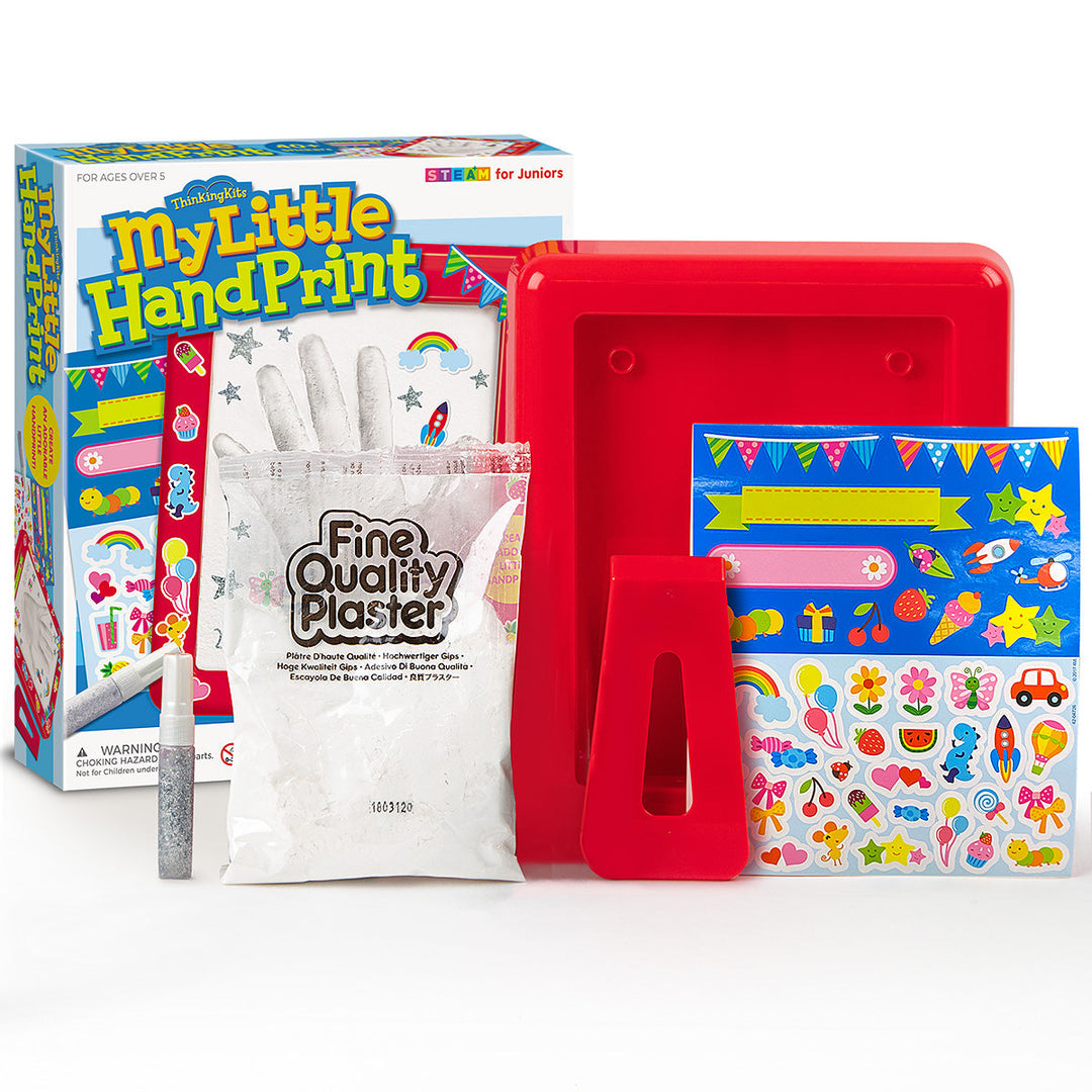 Juego De Crea Mi Pequeña Huella Para Niños