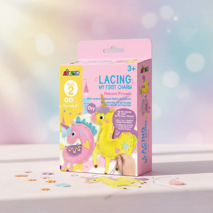 Set De Arte Y Manualidades Unicornios Tejidos Lv2
