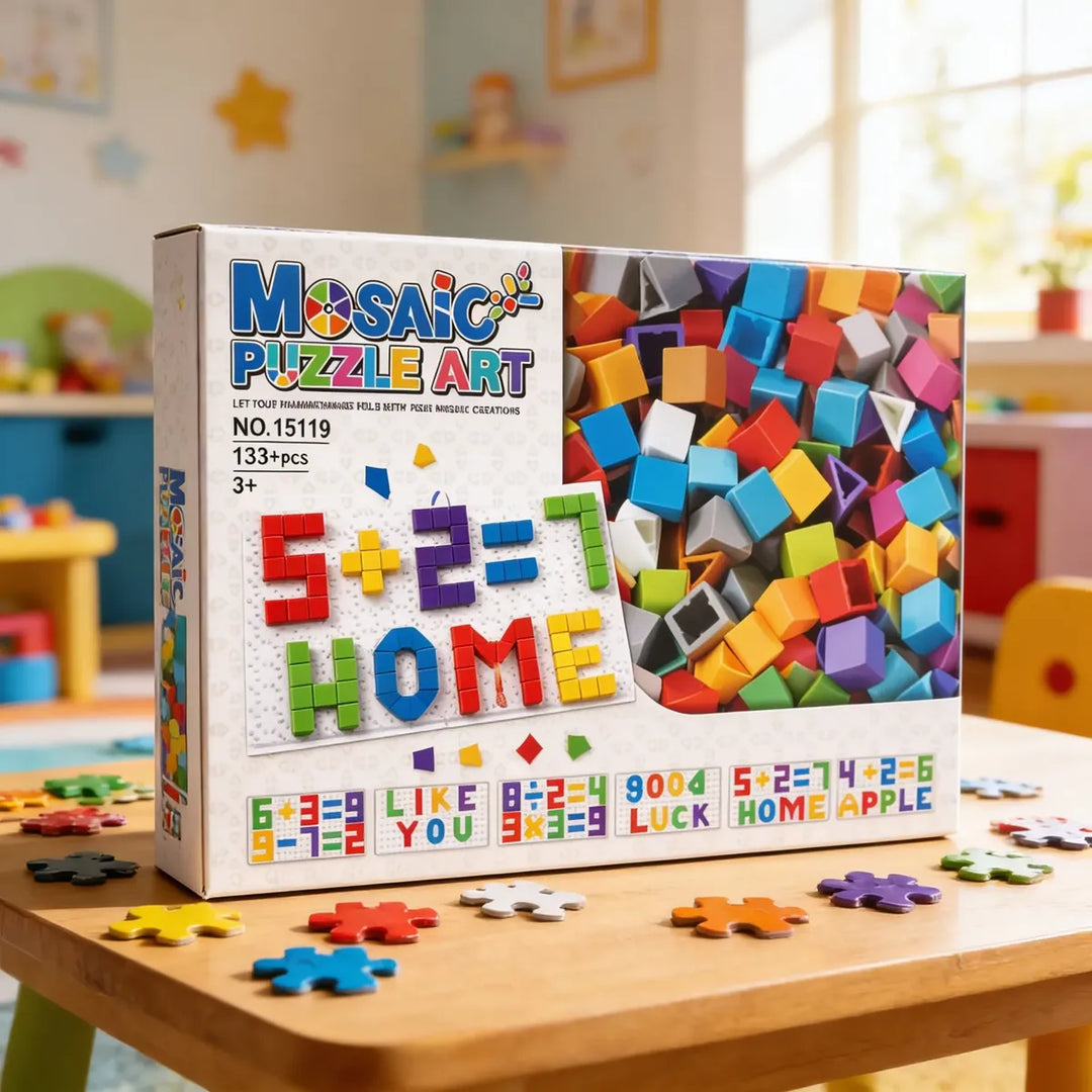 Juego Construcción Creativo De Bloques De Colores Para Niños