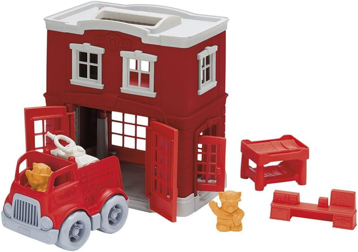 Set De Juguetes Estación De Bomberos