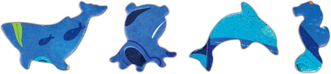 Rompecabezas Ballena Brillante 200 Piezas Para Niños