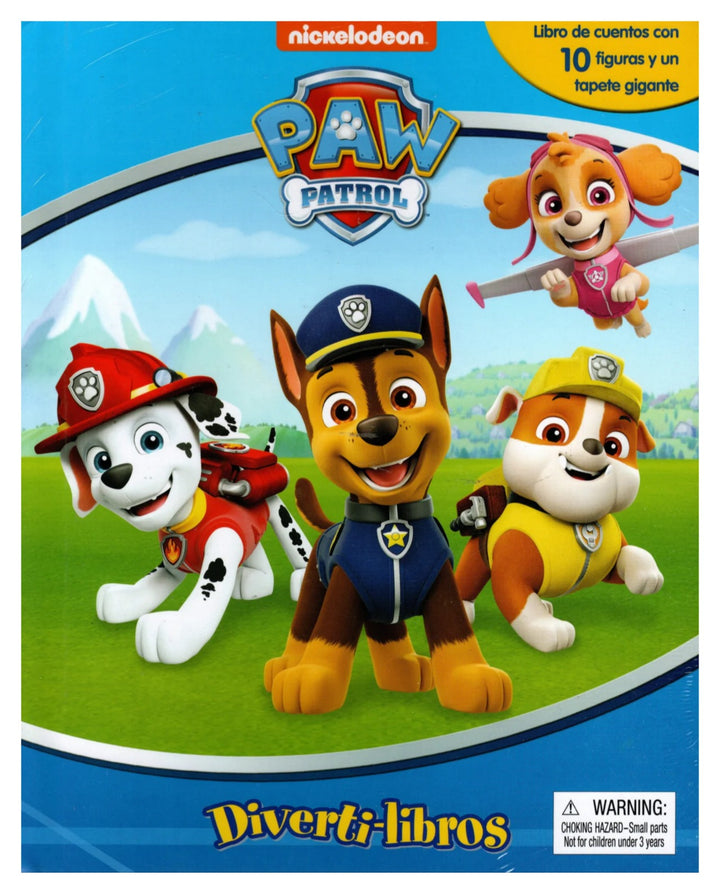 Libro Infantil Paw Patrol Con Figuras Niños