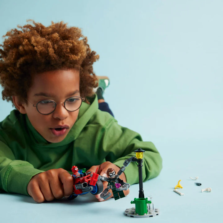 Lego set Construcción Spider-man 77 Piezas Niños