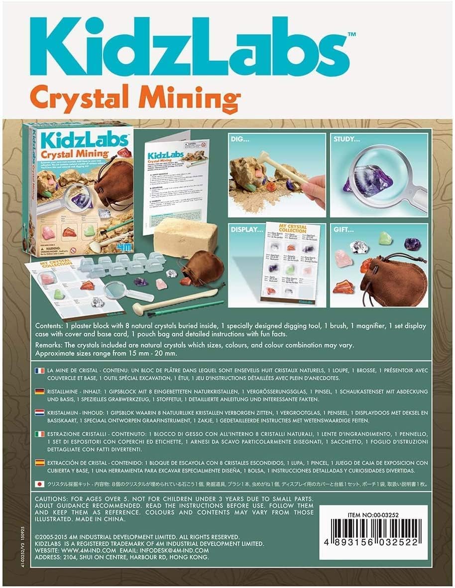 Juego De Experimento de Cristales Niños