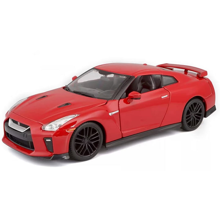 Carro Coleccionable Bburago 1/24 Nissan Gt-r Rojo